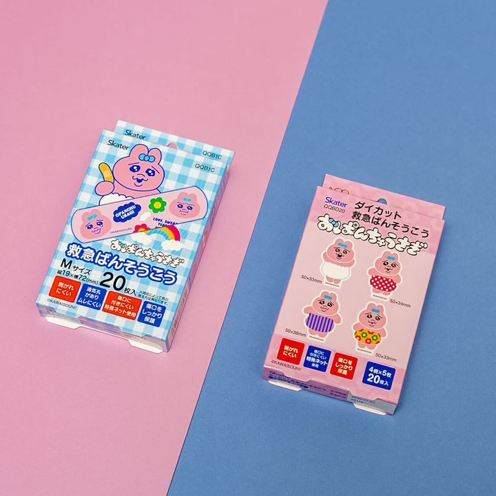 スケーター「おぱんちゅうさぎ」救急ばんそうこう02