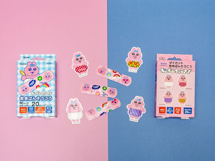 スケーター「おぱんちゅうさぎ」救急ばんそうこう