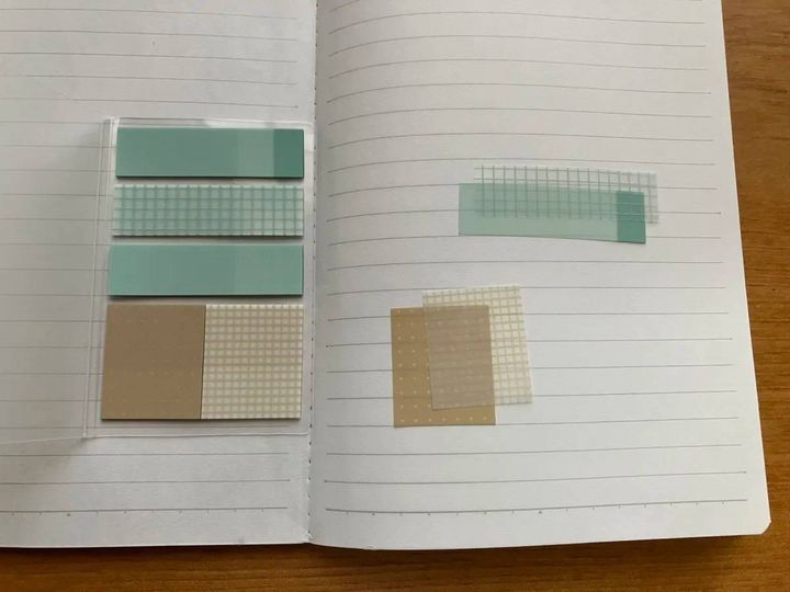 Seria(セリア)：LJP フィルム付箋 75P シンプル