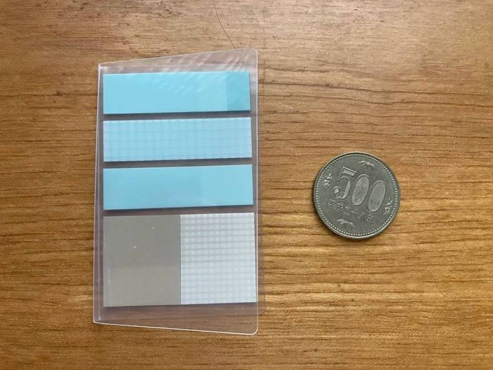 Seria(セリア)：LJP フィルム付箋 75P シンプル