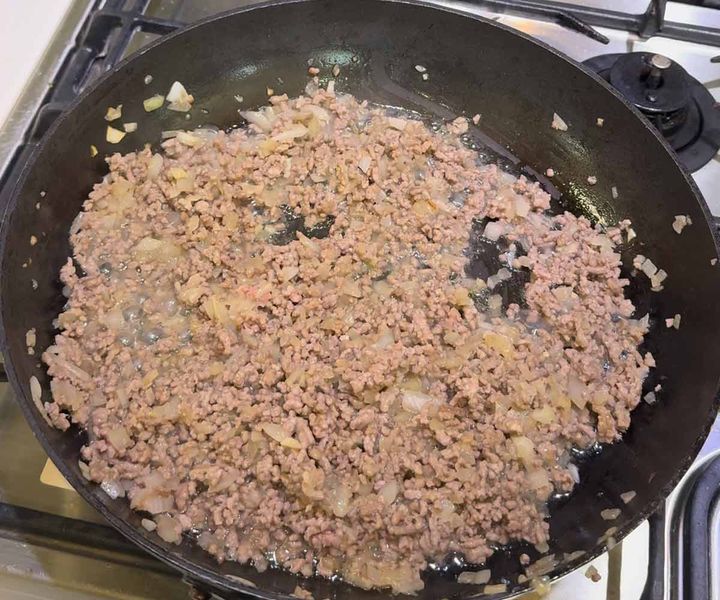 豆板醤と甜麺醤の肉味噌