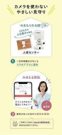 Wi-Fi不要で設置も簡単、高齢者みまもりサービス「まもりこ」対応「人感センサー」発売