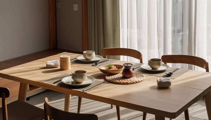 ダイニング 勝負運 上がる 木製のテーブル