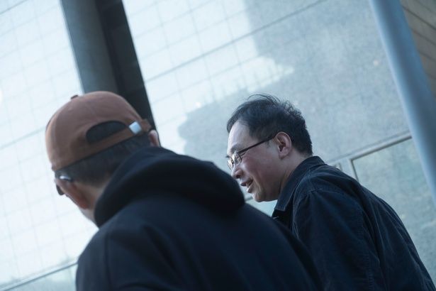 初対面ながら、じっくりトークを交わした 撮影/湯浅 亨