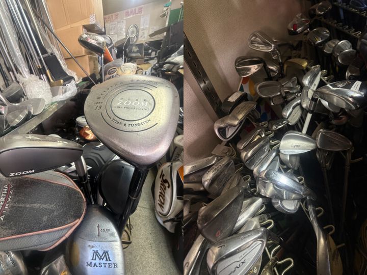 1本1800円で歴代の名器が勢揃い！隠れたゴルフの名店に潜入取材