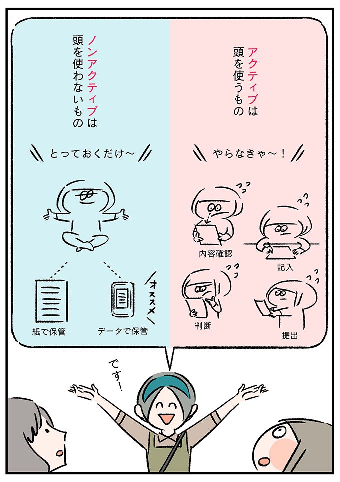 小学校で配られるプリント類、多すぎ！…ファイルボックスひとつで管理できたら？そりゃ助かる【うちの汚部屋が片づかない～ずぼらママがプロに習ったことシェアします～・11】の画像13