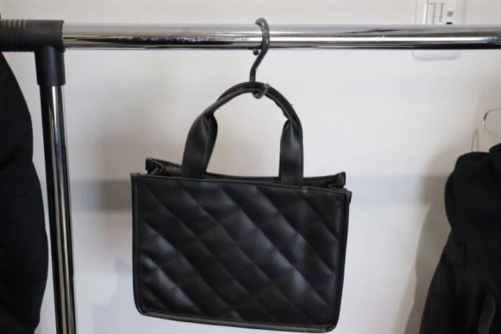 ダイソー 外れにくいS字フック（9cm、2本、グレー） 使用例