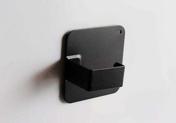 ダイソー 洗濯機横マグネットフック ブラック