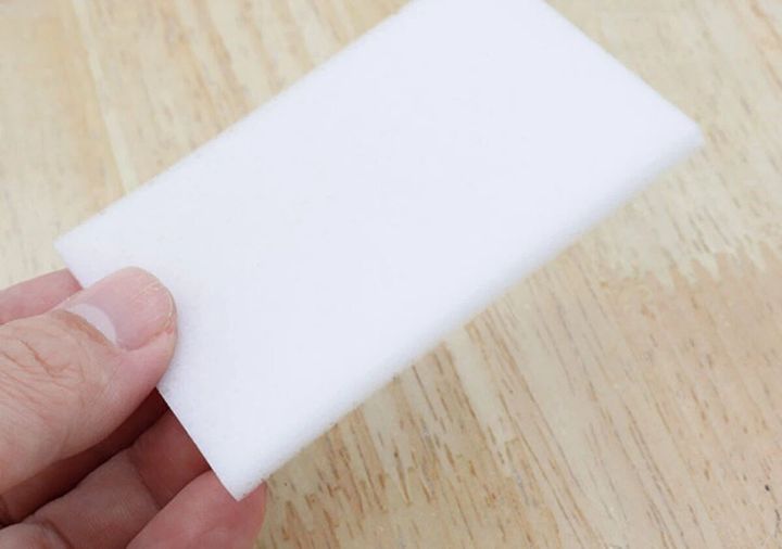 ダイソー メラミンスポンジ（落ち落ちV、シートタイプ、25枚）