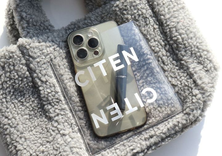 オトナミューズ付録ボアバッグクリアポケット