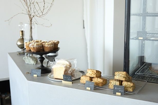 定番の焼菓子の中でも、最近はスコーンのファンが増えているとか