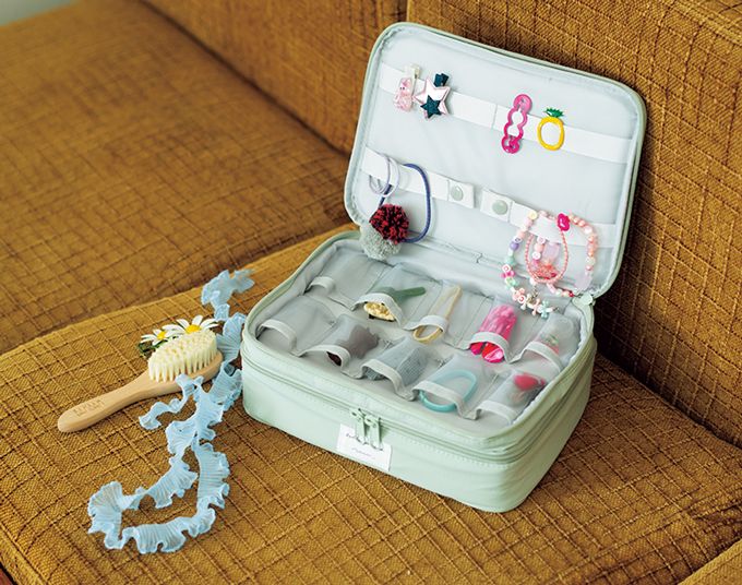 【遊びながら片づけ】物が多くても整って見えて、スッキリ！「ヘアアクセサリー」をかわいく、見やすく収納したい！の画像1