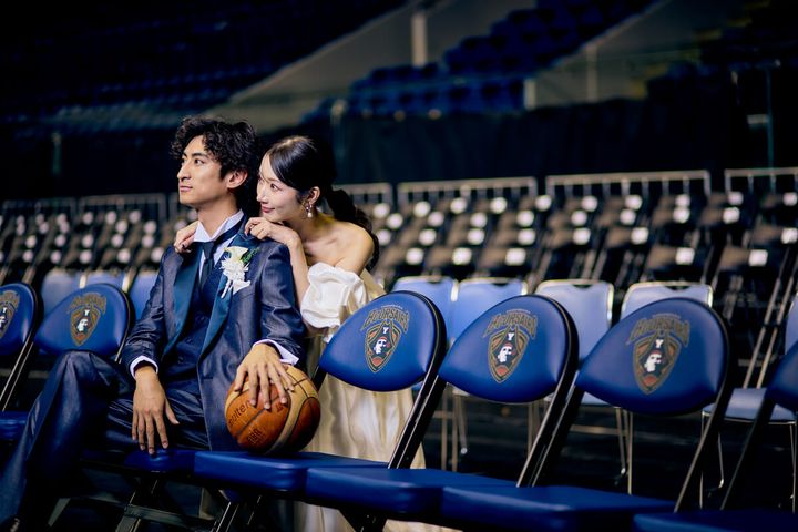 観客席でのワンシーン