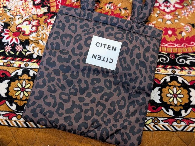 CITEN シテン レオパード柄 パフィトート バッグ単体