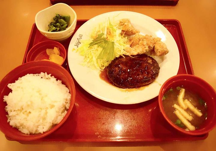 ワンコインランチの日替わり・水曜日メニュー（和膳セット）