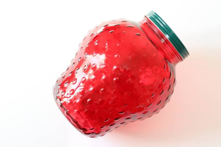 ダイソー いちご保存瓶 キッチングッズ