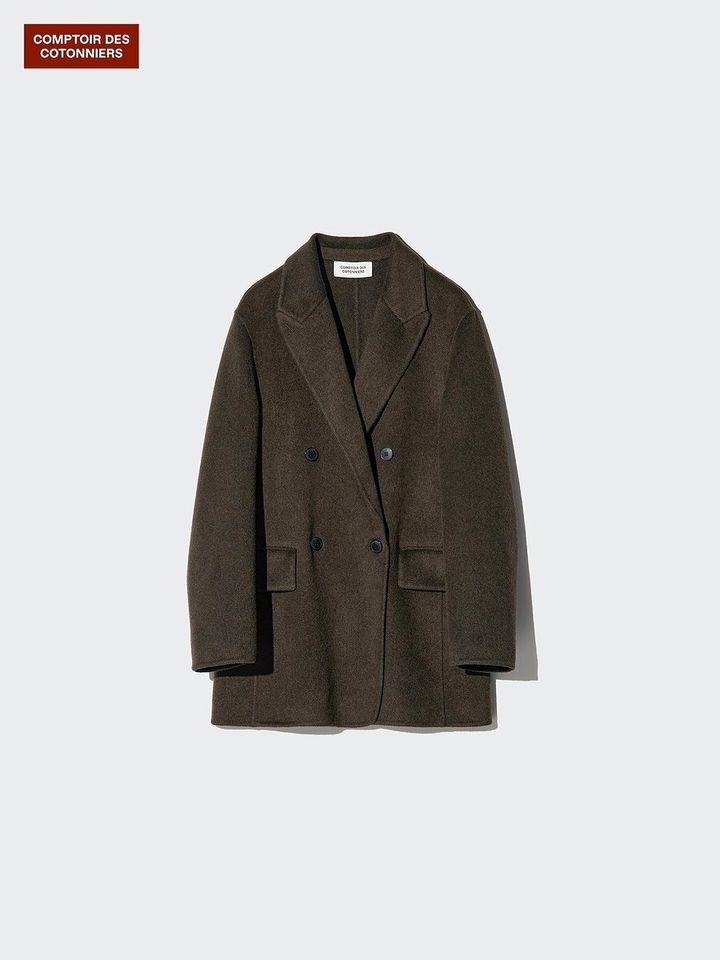 ユニクロのダブルフェイスジャケット