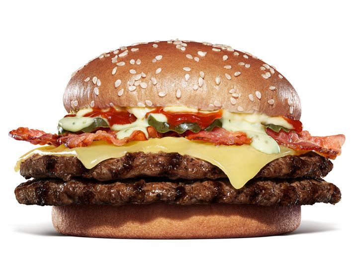 ダブルビーフ ビッグマウスホワイトバーガー