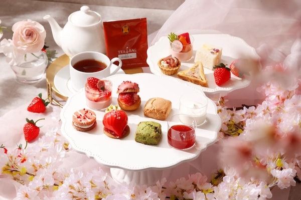 【東京都港区】インターコンチネンタル東京ベイで「ストロベリーブロッサムアフタヌーンティー」を開催