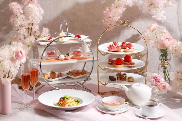 【東京都港区】インターコンチネンタル東京ベイで「ストロベリーブロッサムアフタヌーンティー」を開催