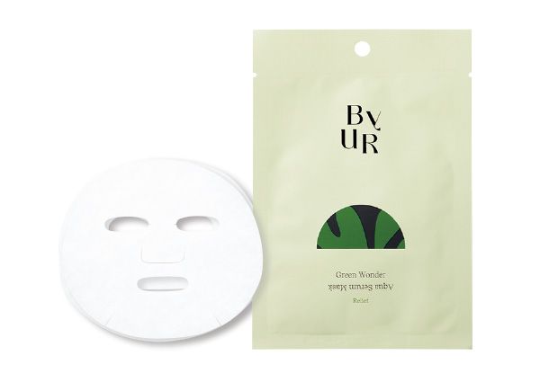 バイユア スージンググリーン アクアセラムマスク