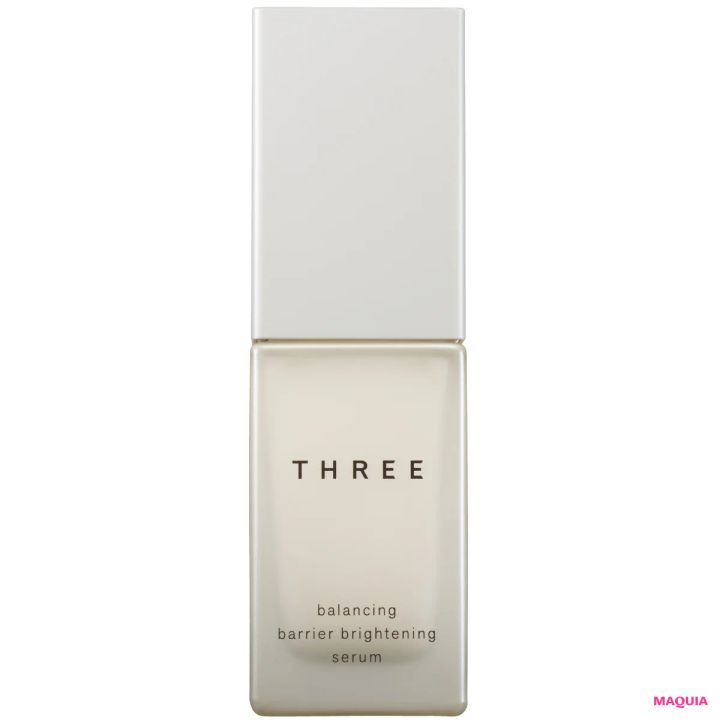 2026年最新スキンケア ブライトニング＆UVトレンド THREE バランシング バリア ブライトニング セラム 
