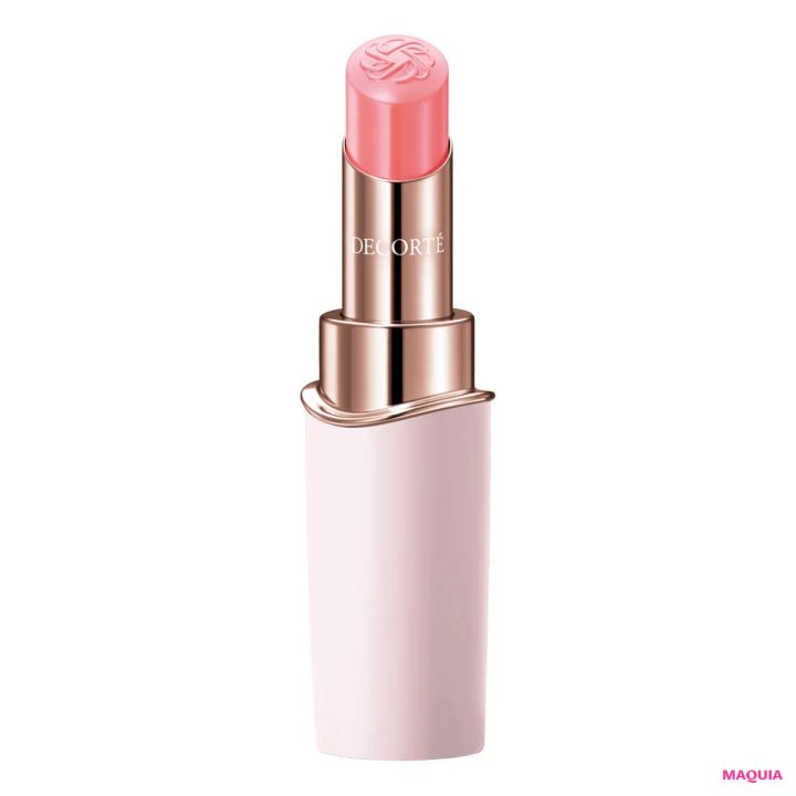 2026年春新作リップつけ試し DECORTÉ ルージュデコルテ ティント ＆ プランプ 01