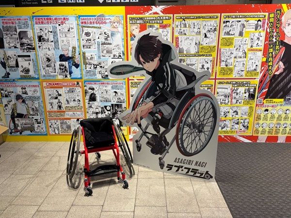 【東京都渋谷区】「ルーセントカップ第66回東京インドア会場」で大人気テニス漫画の企画展示を開催！
