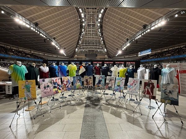 【東京都渋谷区】「ルーセントカップ第66回東京インドア会場」で大人気テニス漫画の企画展示を開催！