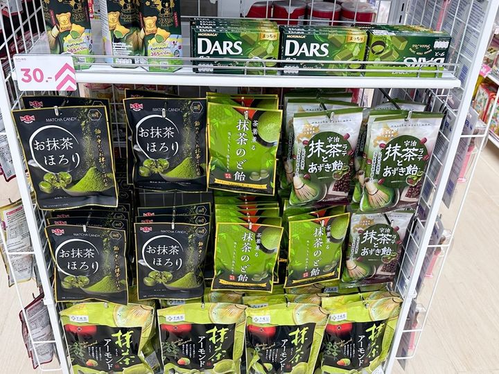 抹茶スイーツも豊富