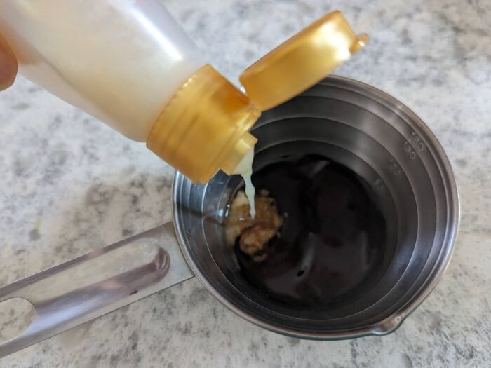 マヨネーズの最後、数mgまで使い切るには！？メーカー公式のおすすめ方法に合わせワザで完璧だった♡