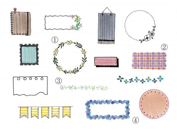 手書きフレーム