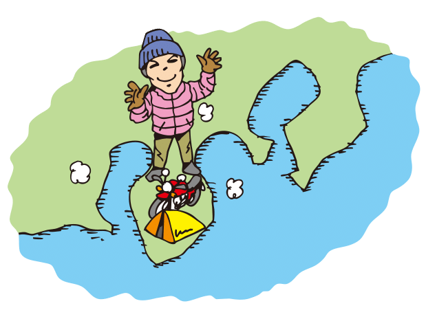 キャンプツーリング ベストシーズンのススメ【冬編】