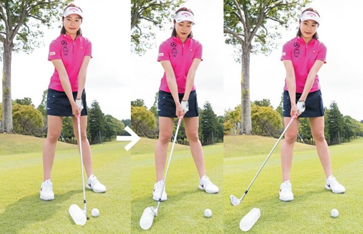 ペットボトル１本あればアイアンが上達する！「ライン出し」習得レッスン