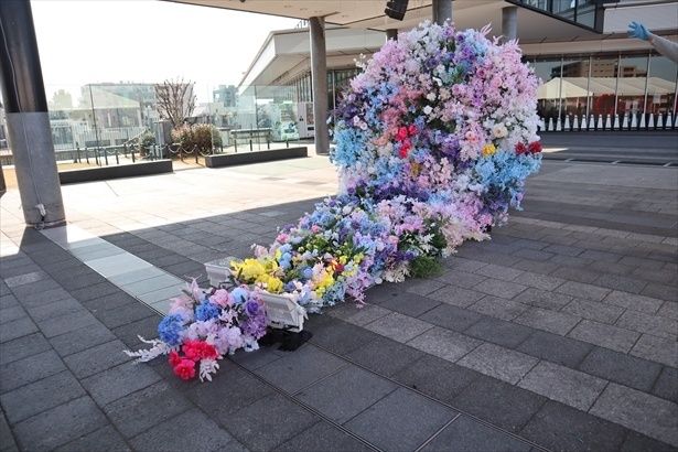 花束のフォトスポット