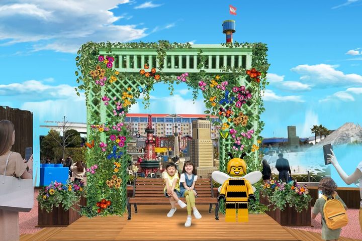 レゴ(R) フラワーガーデン フォトスポット イメージ