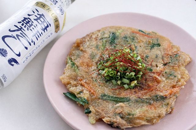 香味だし醤油 醤湯（ジャンタン） 海鮮だし を使ったレシピ チヂミ 