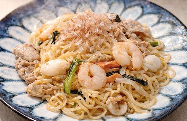 香味だし醤油 醤湯（ジャンタン） 海鮮だし を使ったレシピ 海鮮焼きそば