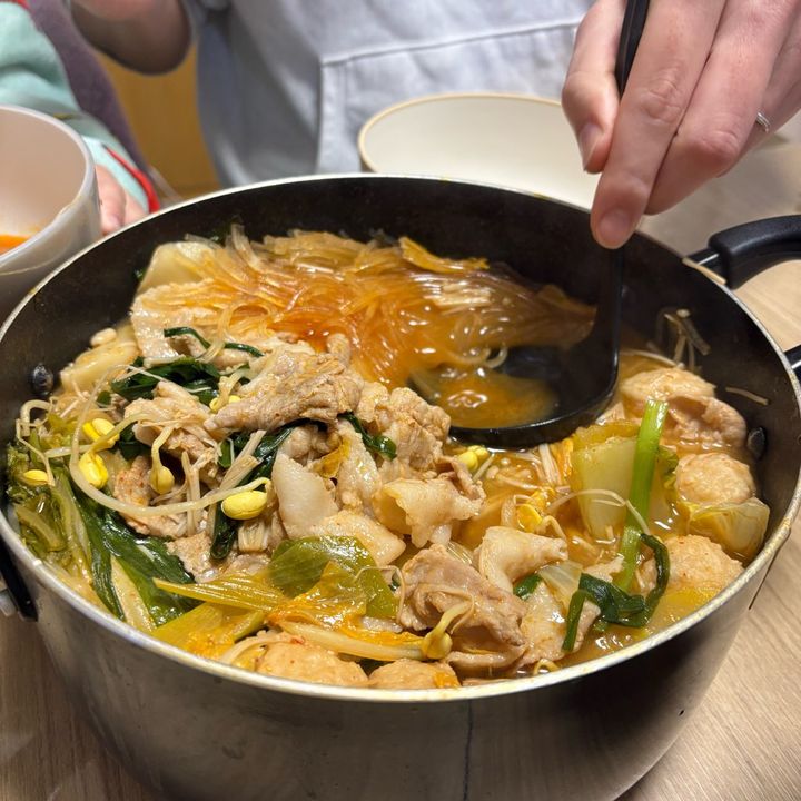 エバラ鍋レシピキムチ鍋の素マイルド辛くないキムチ鍋