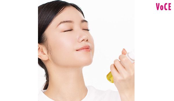 オイルインミストを多めに浴びて表面を“ゆるめる”