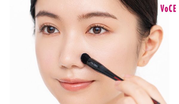 崩れブロック下地＆マットなハイライターでテカリ防止