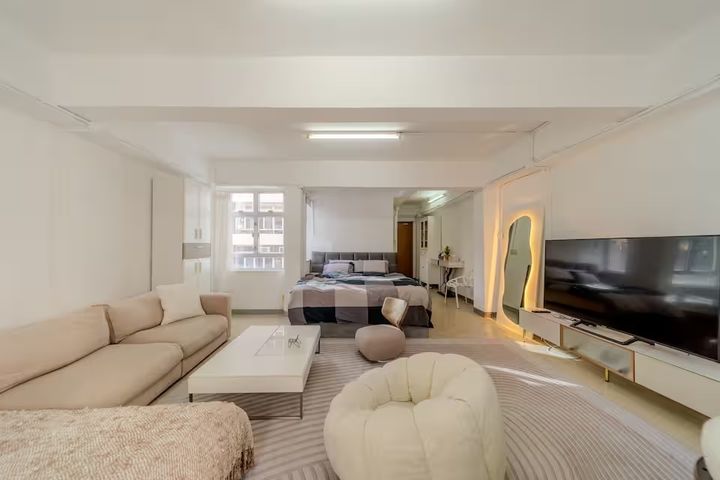 リビング／Photo：Airbnb