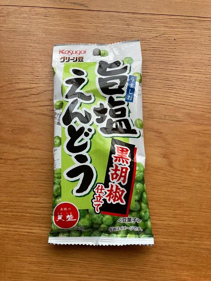 DAISO(ダイソー)：春日井 グリーン豆旨塩えんどう 40g