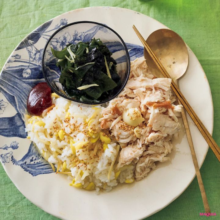 【長谷川あかりさんのワンプレートごはん】タンパク質＆食物繊維を摂れる「体すっきり」韓国風プレート！ダイエット中にもおすすめ
