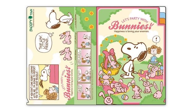 「クリアファイルA5仕切り」(385円)