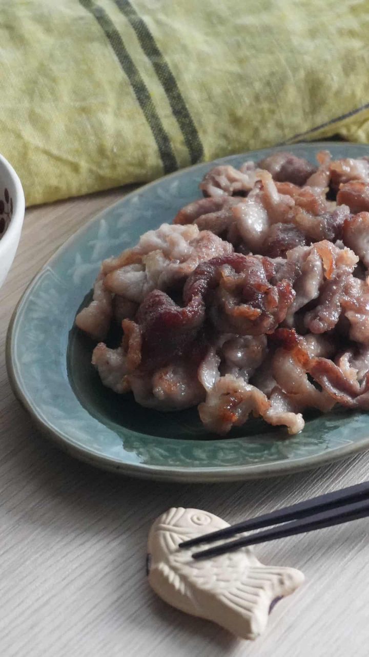 温め直したカリカリポーク