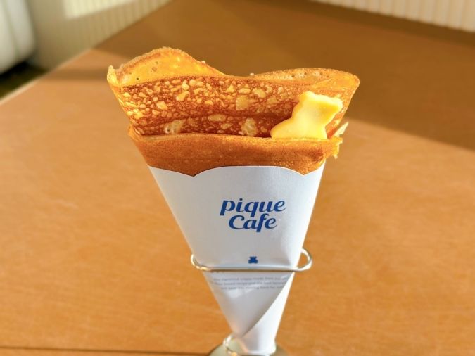 gelato pique cafe ソラリアプラザ店 店舗限定クレープ