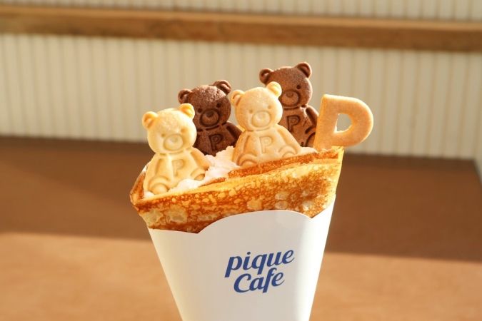 gelato pique cafe ソラリアプラザ店 オープン記念クレープ
