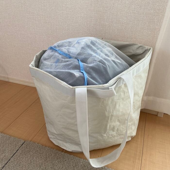 洗濯かご、やめました。【無印良品】で見つけた超優秀アイテムが便利すぎた！！