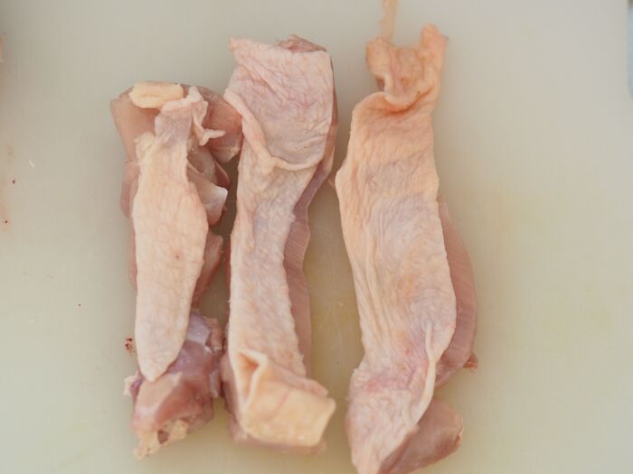 鶏肉を